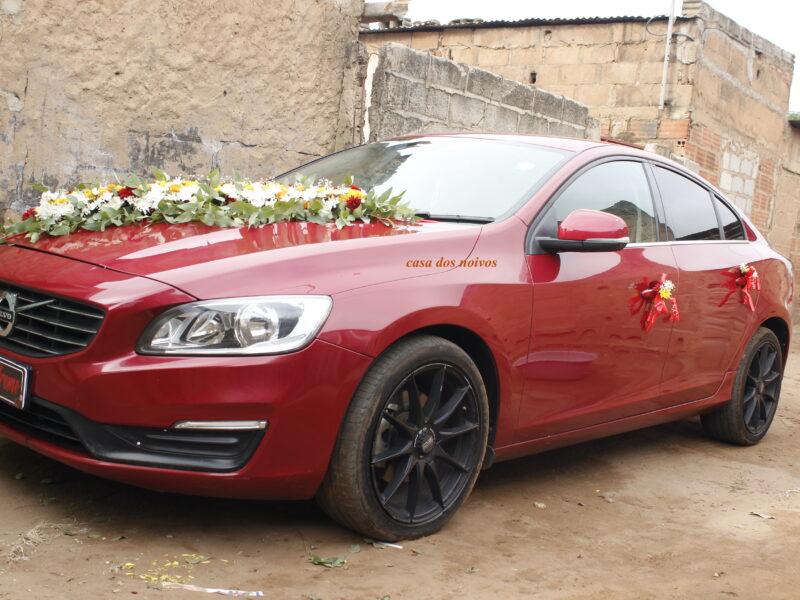 Decoração de carro para casamento