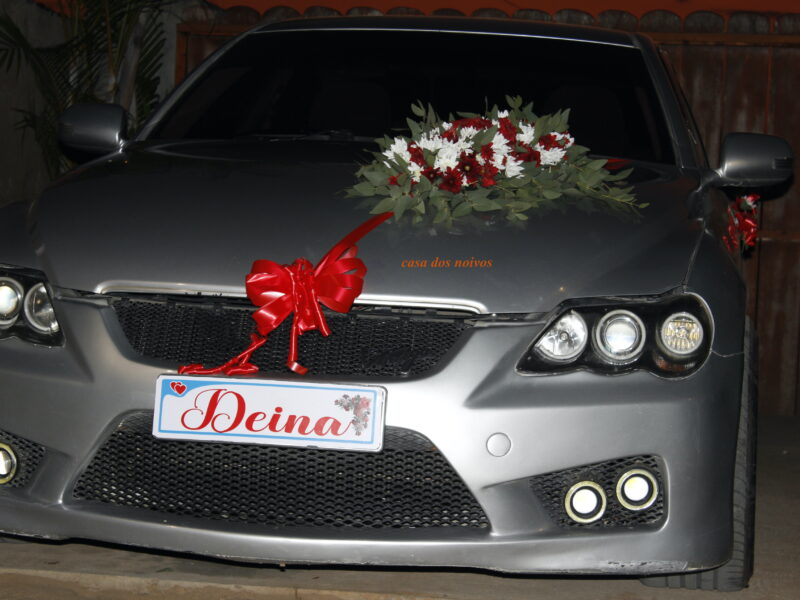 Decoração de carro para casamento