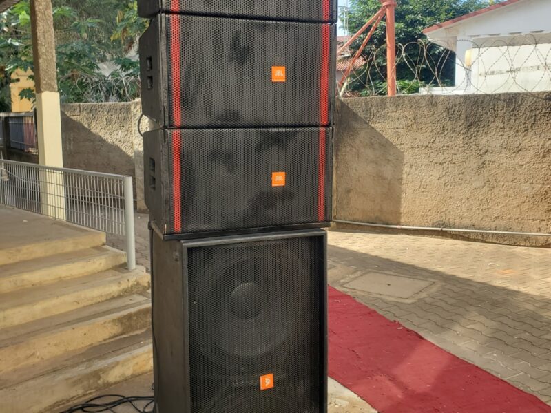 Aluguer de som para eventos